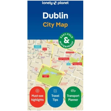 Lonely Planet Dublin City Map
