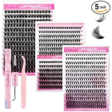 FADLASH DIY Wimpernverlängerungs-Set, skropstu kom