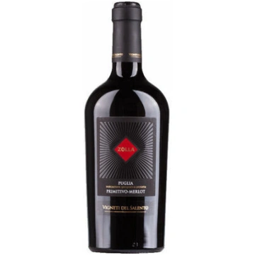 S.vīns Vigneti del Salento Zolla Primitivo Merlot 