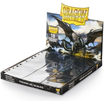 Dragon Shield: 18-Pocket Pages: Clear Front [Sidel