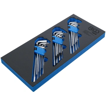 TOOL TRAY 1/3: L-TYPE WRENCH SET | EXTRA LONG | T-