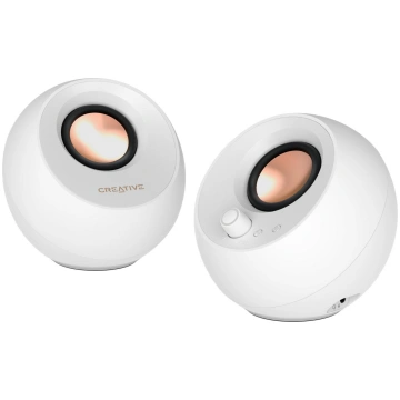 Creative Labs Pebble Pro (white, jack, USB-A/C, Bl