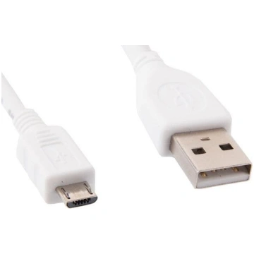 Usb micro kabelis am-mbm5p 1m balts GEMBIRD CCP-MU