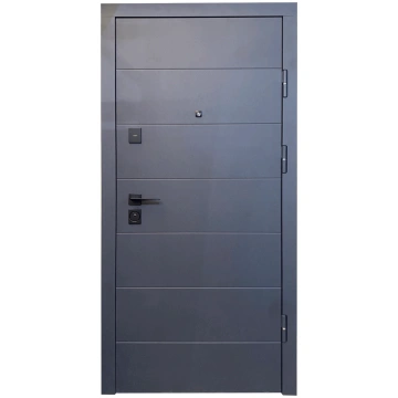Metāla durvis dzīvoklim 602. sērijai Modelis City