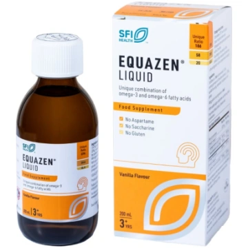 EQUAZEN Liquid ar vaniļas garšu šķidrums 200 ml