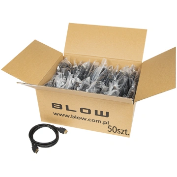 92-669# HDMI-HDMI savienotājs 4k 1,5m 50gab BLOW