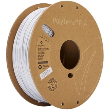 Polymaker PolyTerra PLA - 1kg - 1.75mm - Marble Wh