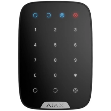 Ajax KeyPad Plus bezvadu skārienjutīgā tastatūra, 