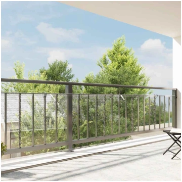 Caurspīdīgs brezents ar cilpām 1x12 m pvc