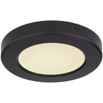 Lampa sufitowa Globo Nowoczesny plafon czarny Glob