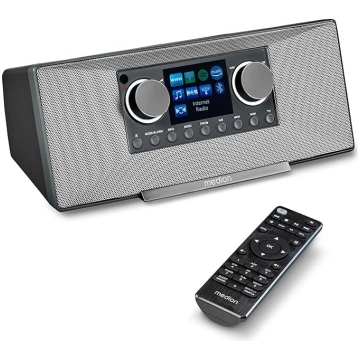 MEDION P85333 Interneta radio ar DAB+ (WLAN, FM, S