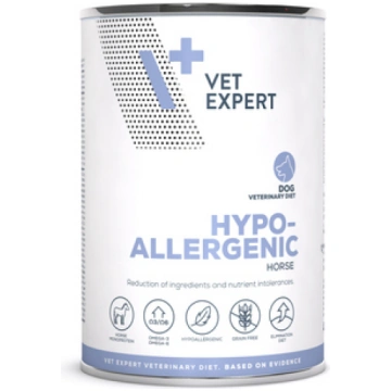VetExpert VD Hypoallergenic ar zirga gaļu 400 g ko