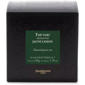 Tēja Zaļš Dammann Jaune Lemon 25 Gab