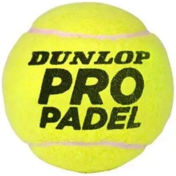 Padeltenisa bumbiņas Dunlop PRO Padel, 3 gab