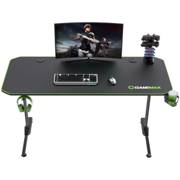 Datorspēļu galds Gamemax D140-CARBON, 140 cm x 60 