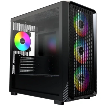Case, MONTECH, micro ATX/Mini-ITX, Black, X5M, X5M