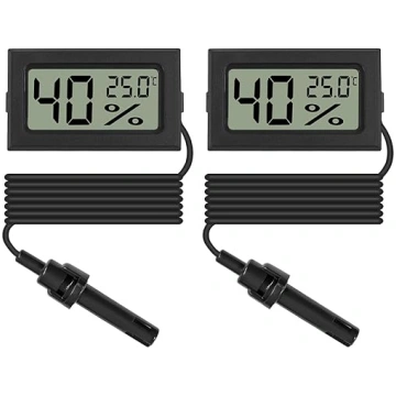 2 x Mini digitālais termometrs Higrometrs Temperat