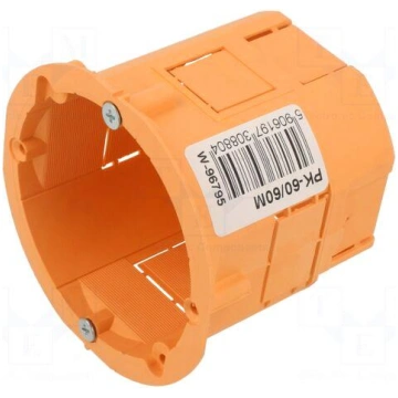 Enclosure: junction box | Ø: 60mm | Z: 60mm | plas