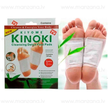 Detoksikācijas plāksteri kāju pēdām "KINOKI"