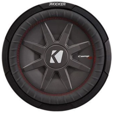 Kicker CompRT Thin 8in Subwoofer DVC 2 Ohm