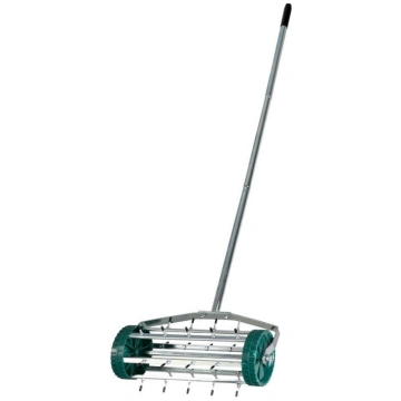 Manuālais rotējošais zāliena aerators un skarifika
