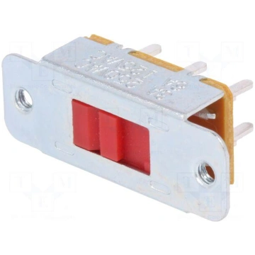 Switch: slide | Pos: 2 | DPDT | 3A/250VAC | ON-ON 