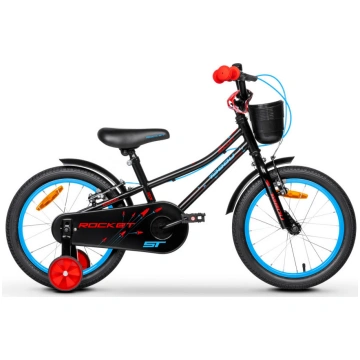 Bērnu velosipēds Tabou Rocket ST 20, melns/sarkans