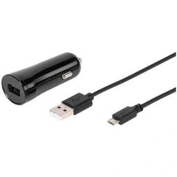 Vivanco automašīnas lādētājs USB 2.4A 1,2m (60022)