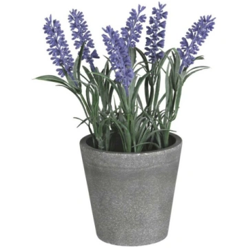 Mākslīgais augs podiņā, lavanda Splendid Lavender 