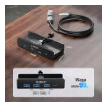 Orico Active USB-C centrmezgls 5Gbps. 15W. pieskrū