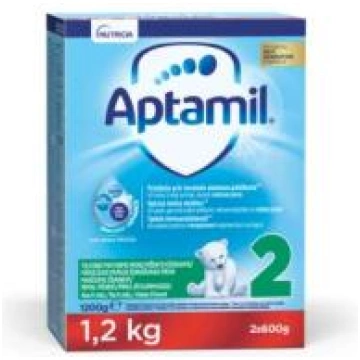 Aptamil 2 Pronutra Art.639897 mākslīgais piena mai