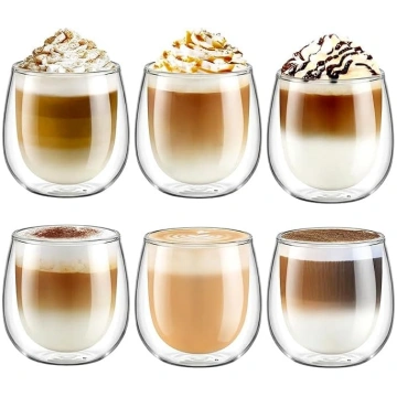 glastal 250 ml dubultās sienas „Latte Macchiato“ g