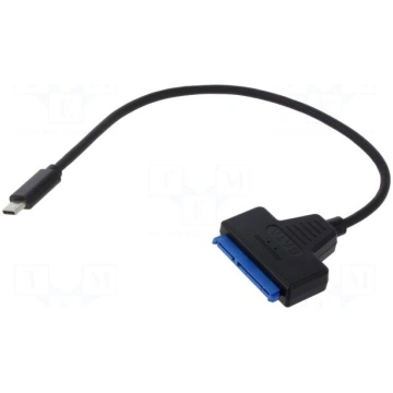 USB to SATA adapter | SATA plug,USB C plug | 0.25m