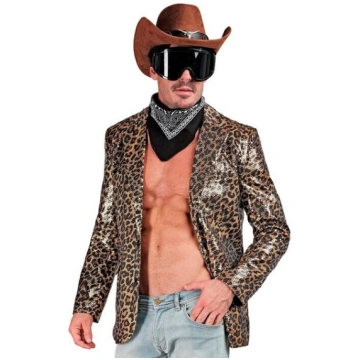 MODĪGA JAKA (dzīvnieku stila leoparda raksta jaka 