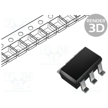 IC: driver; flyback; PWM controller; SOT23-6; -0.6