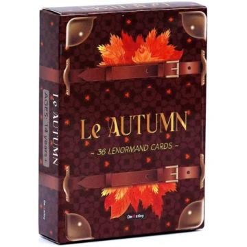Lenormand Tarot Deck Le Autumn Collection for Divi
