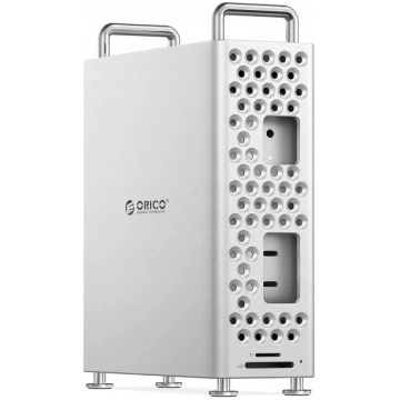 ORICO korpuss Mac Mini M4 ar M.2 NVMe diska nodalī