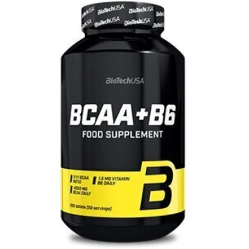 BCAA+B6 tabletes 100 gab. BioTech