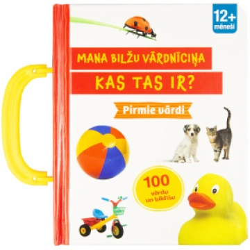 Mana bilžu vārdnīciņa. Kas tas ir? Pirmie vārdi