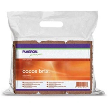 Plagron - Cocos Brix - 6 Mattoncini - 50L