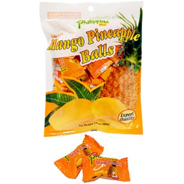 PHILIPPINE BRAND Mango-Pinaple Balls 100gr. Saldum