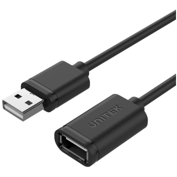 UNITEK Y-C417GBK USB cable USB 2.0 3 m USB A Black