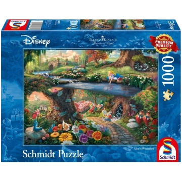 Schmidt Spiele Puzzle PQ 1000 Alicja w Krainie Cza