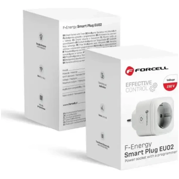 FORCELL F-ENERGY EU02 viedā kontaktligzda 230V ar 