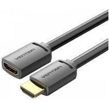 CABLE HDMI MALE/FEMALE 4K/0.5M BLACK AHCBD VENTION