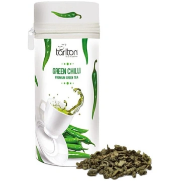 TARLTON Green Chilli tea ZIP, Ceilonas Zaļā Čilli 