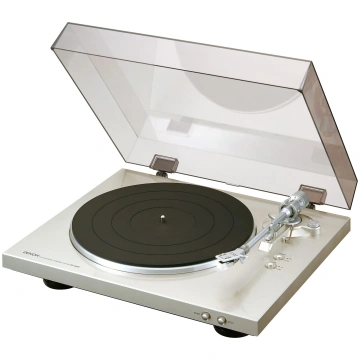 Denon vinüülplaadimängija DP-300F, hõbe
