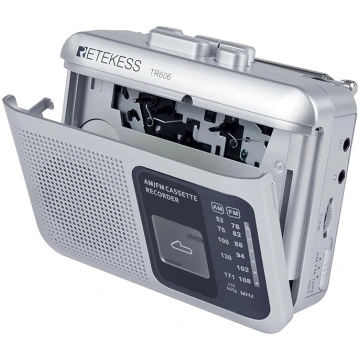 Retekess TR606 kasešu magnetofons, kasešu magnetof