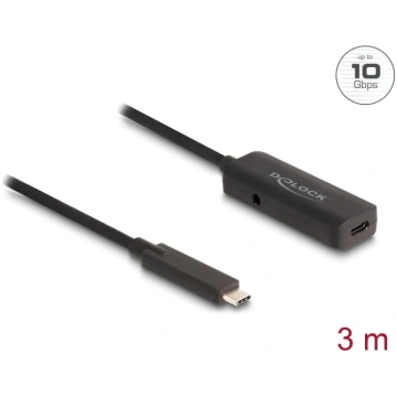 Delock Active USB 10 Gbps extension cable USB Type