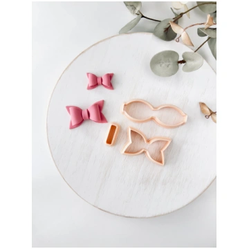 Polymer Clay Cutter Set, Bow Shapes for Earrings, 